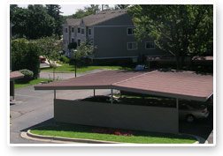 Picture of Groesbeck Pines Apartment Community Complex Woods