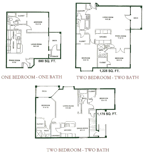 Picture of Northway Pines Apartments Floorplan